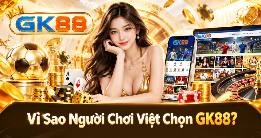 Vì Sao Người Chơi Việt Chọn GK88?